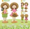 9" Spring Fairy Garden Resin Figurines – Sunflower Miniatures for Indoor & Outdoor Home, Yard, Patio Decor